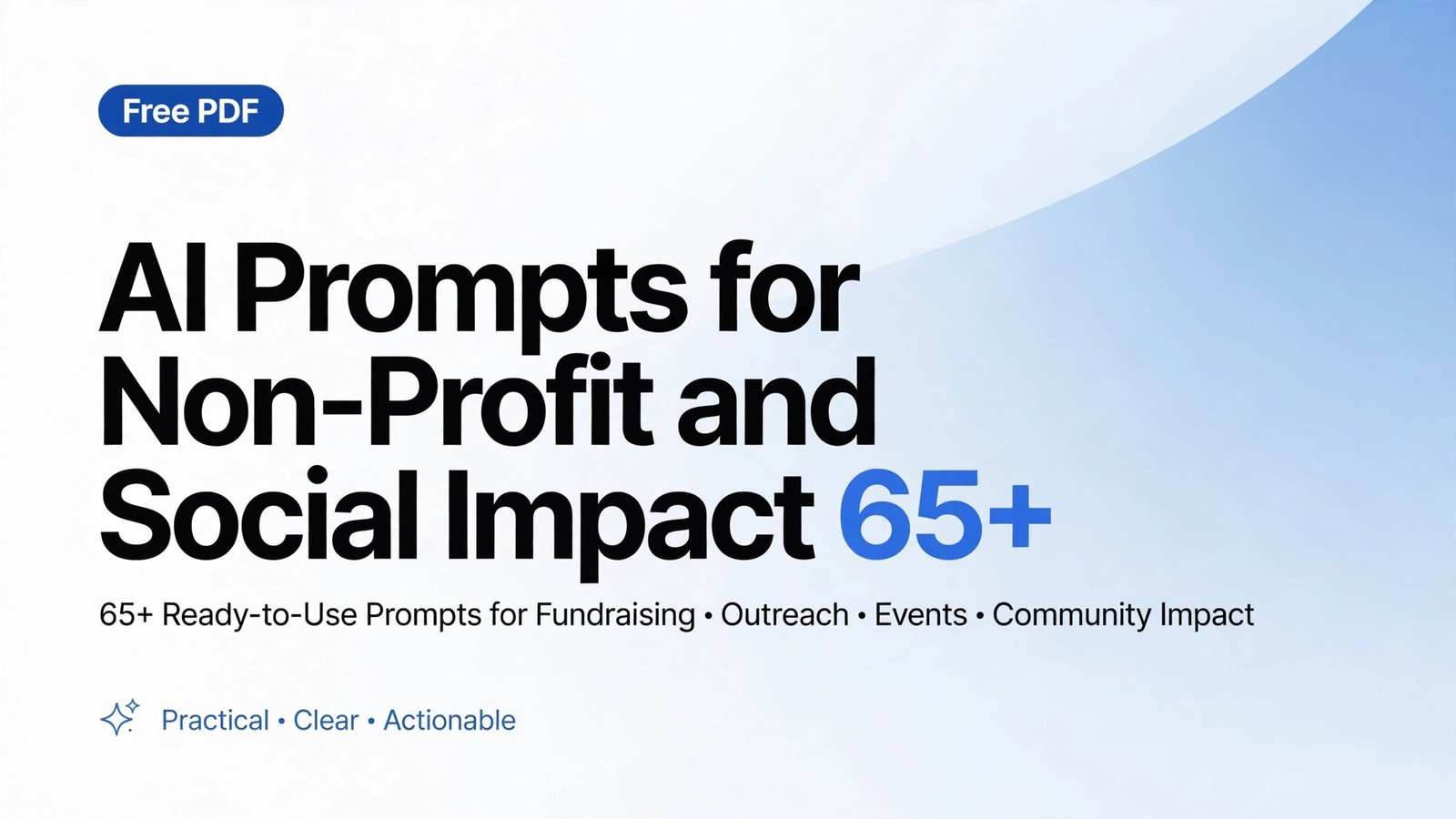 AI Prompts for Non-Profit and Social Impact