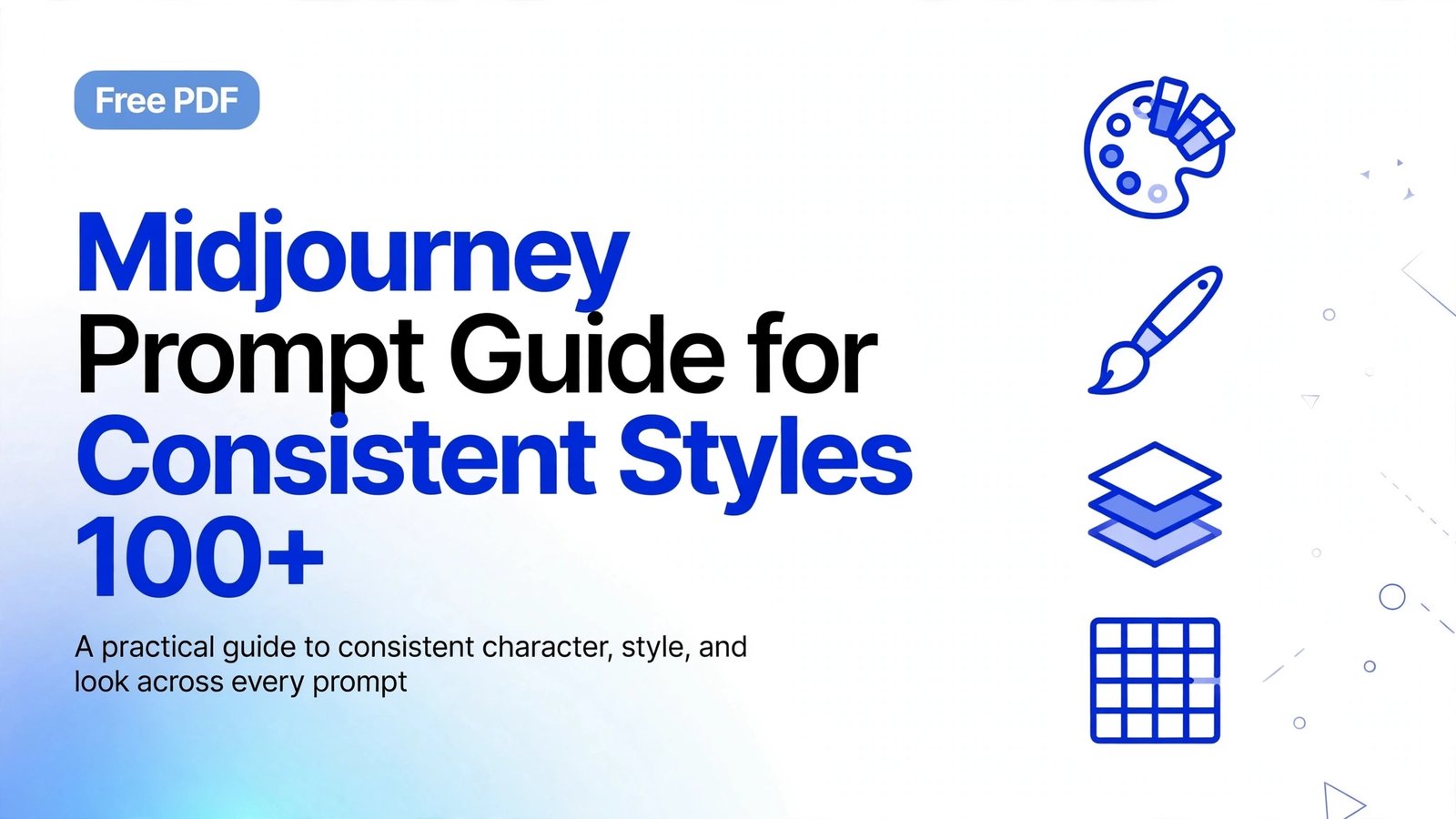 Midjourney Prompt Guide for Consistent Styles