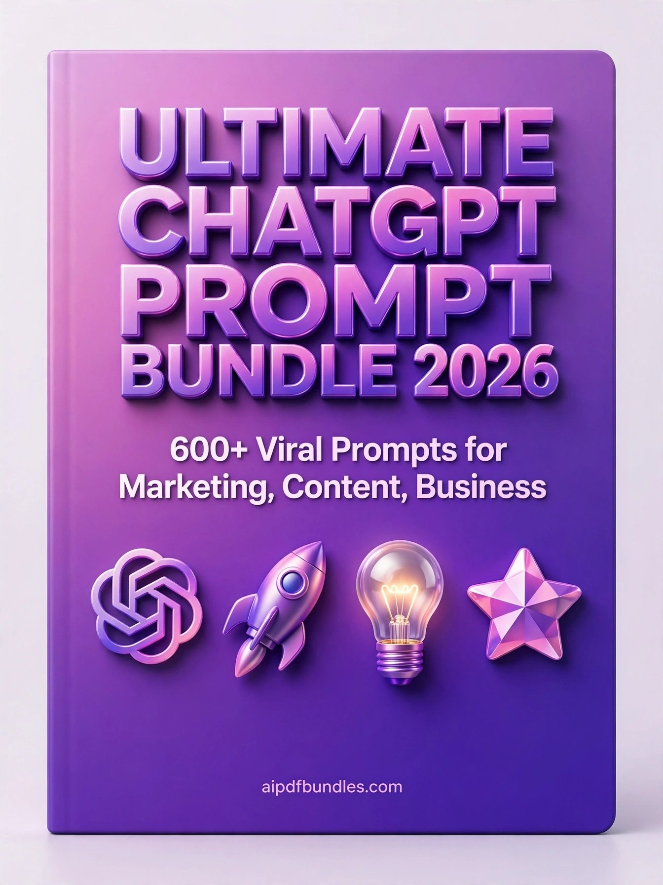 Ultimate ChatGPT Prompt Bundle 2026